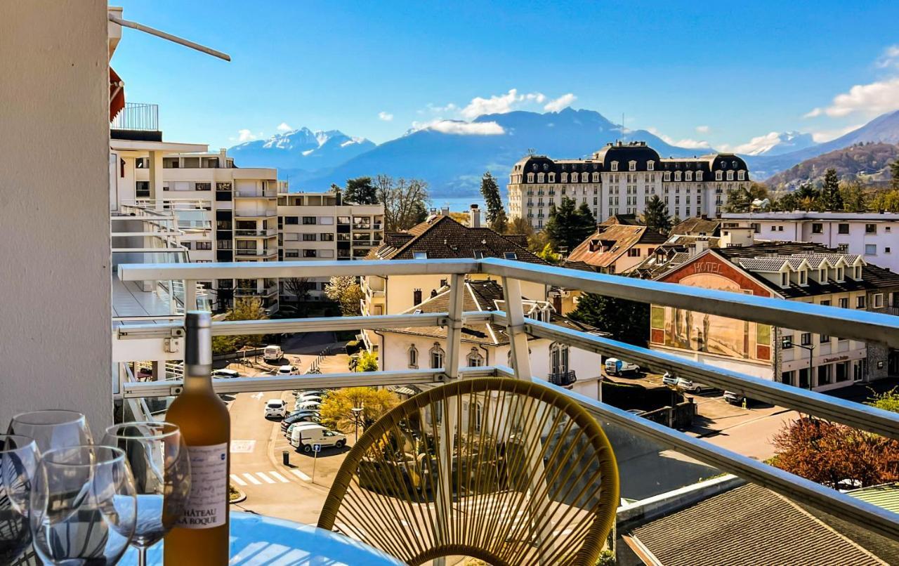 Penthouse Vue Incroyable Lac Et Montagnes アヌシー エクステリア 写真